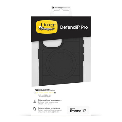 OtterBox Defender Pro Case with Camera Control For iPhone 17 - Black