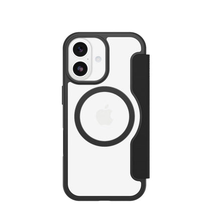 OtterBox React Folio MagSafe Case For iPhone 17 - Black Crystal