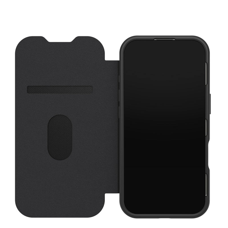 OtterBox React Folio MagSafe Case For iPhone 17 - Black Crystal