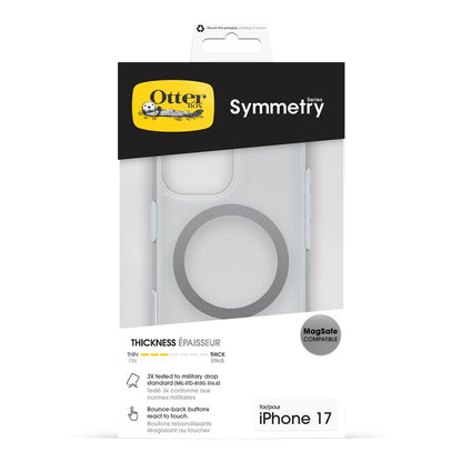 OtterBox Symmetry MagSafe Case with Camera Control For iPhone 17 - Clear