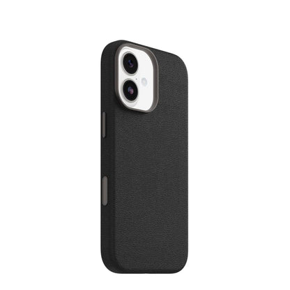 OtterBox Symmetry MagSafe Cactus Leather Case with Camera Control For iPhone 17 - Noir Ash Black