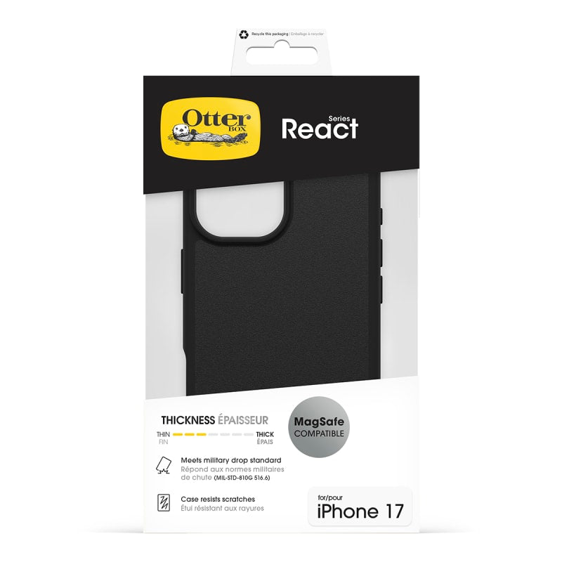 OtterBox React MagSafe Case For iPhone 17 - Black