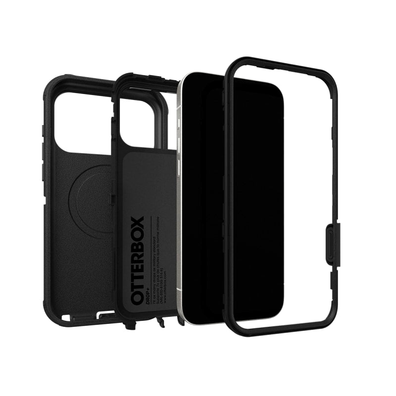 OtterBox Defender Pro Case with Camera Control For iPhone 17 Pro Max - Black