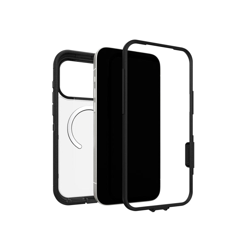 OtterBox Defender XT Pro Mag Case with Camera Control For iPhone 17 Pro Max - Dark Side Black