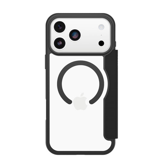 OtterBox React Folio MagSafe Case For iPhone 17 Pro Max - Black Crystal