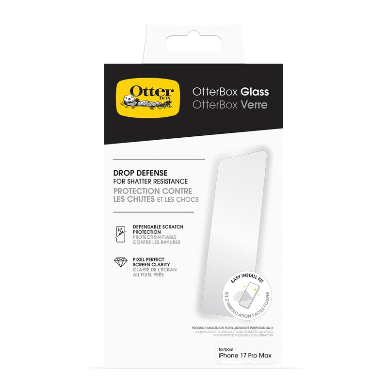 OtterBox Glass Screen Protector For iPhone 17 Pro Max