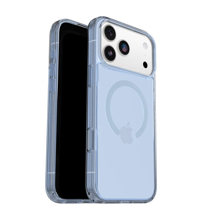 OtterBox Symmetry MagSafe Case with Camera Control For iPhone 17 Pro Max Silver Glade Blue