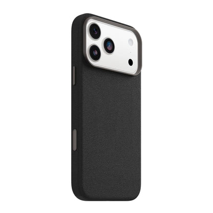 OtterBox Symmetry MagSafe Cactus Leather Case with Camera Control For iPhone 17 Pro Max- Noir Ash Black