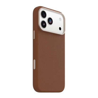 OtterBox Symmetry MagSafe Cactus Leather Case with Camera Control For iPhone 17 Pro Max- Desert Saddle Brown