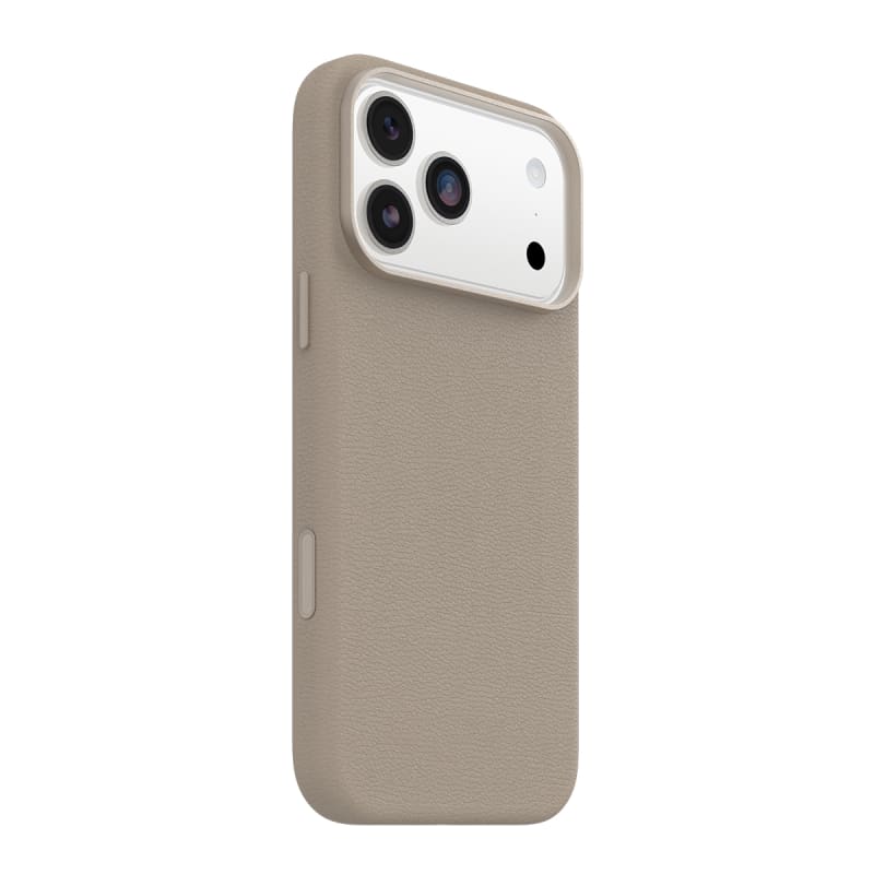OtterBox Symmetry MagSafe Cactus Leather Case with Camera Control For iPhone 17 Pro Max - Cottonwood Glen Stone