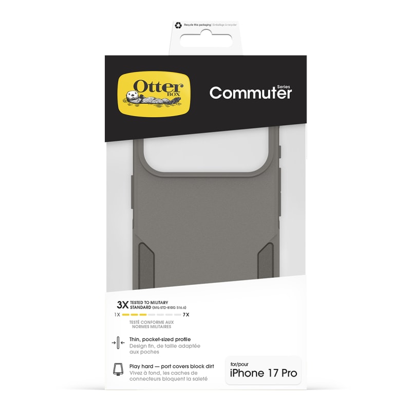 OtterBox Commuter Case with Camera Control For iPhone 17 Pro - Stone