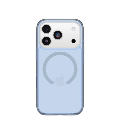 OtterBox Symmetry MagSafe Case with Camera Control For iPhone 17 Pro Silver Glade Blue