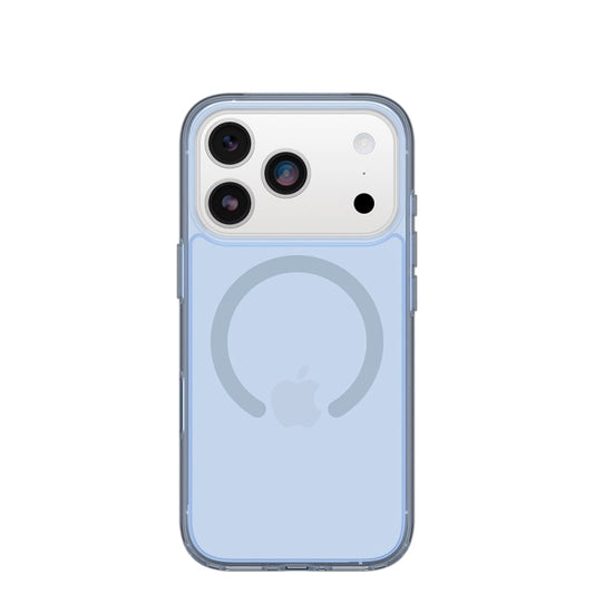 OtterBox Symmetry MagSafe Case with Camera Control For iPhone 17 Pro Silver Glade Blue