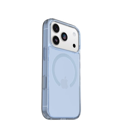 OtterBox Symmetry MagSafe Case with Camera Control For iPhone 17 Pro Silver Glade Blue