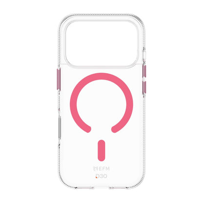 EFM Ibiza Glow In The Dark Case with D3O Zero For iPhone 17 Pro Max - Pink