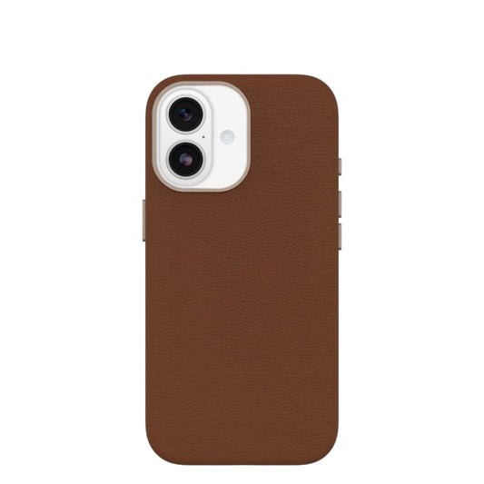 OtterBox Symmetry MagSafe Cactus Leather Case with Camera Control For iPhone 17 - Desert Saddle Brown