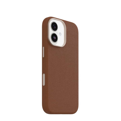 OtterBox Symmetry MagSafe Cactus Leather Case with Camera Control For iPhone 17 - Desert Saddle Brown