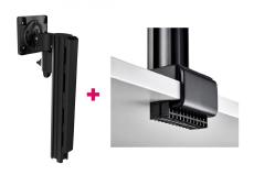 Atdec AWMS-1340 130mm Arm + 400mm Post / 12kg (26.5lb) Flat Screens