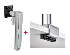 Atdec AWMS-1340 130mm Arm + 400mm Post / 12kg (26.5lb) Flat Screens