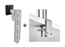 Atdec AWMS-1340 130mm Arm + 400mm Post / 12kg (26.5lb) Flat Screens