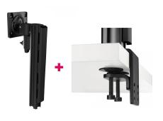 Atdec AWMS-1340 130mm Arm + 400mm Post / 12kg (26.5lb) Flat Screens