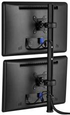 Atdec Spacedec POS Display Pole 750mm long 42mm diameter pole with two display heads.