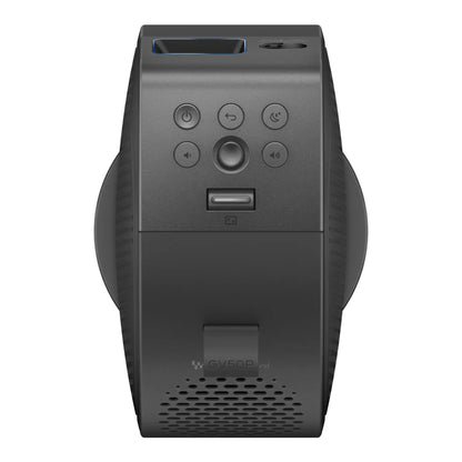 BenQ GV50P 1080P, Laser, DLP, Portable Projector, 1920x1080 Resolution, 500 Lumens, 100,000:1 Contrast, Black, Google TV (Android 11) + Remote + Case