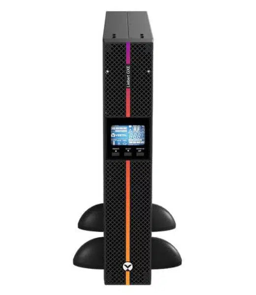 Vertiv Liebert GXE3-1000IRT2UXL, 1000VA 900W 230V, Double Conversion UPS, 0.9 PF, 2U Rack-Tower 8 x C13, Single Phase