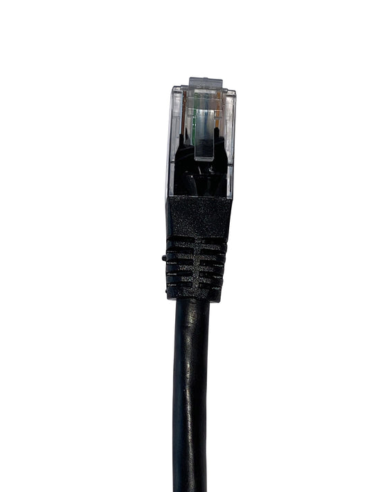 Shintaro Cat6 24 AWG Patch Lead Black 15m - High Quality Ethernet Cable for Wired Networks