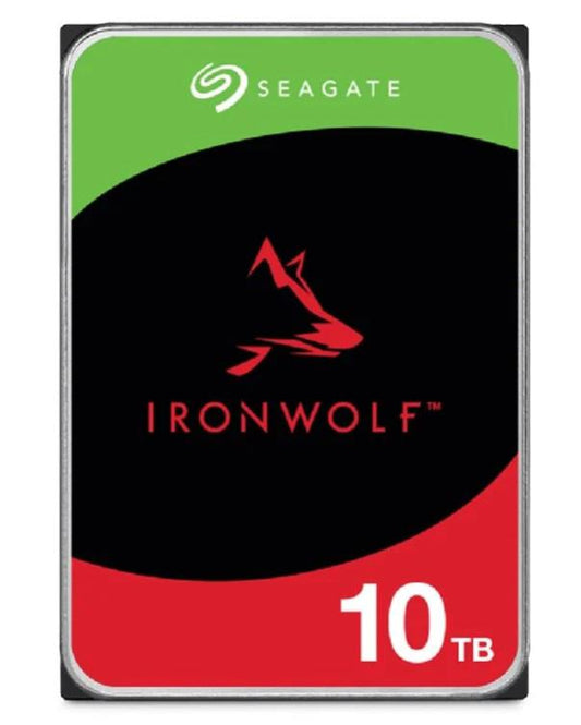 Seagate IronWolf NAS 10TB HDD 3.5" Internal SATA NAS HDD, 7200 RPM, 3 Year Warranty
