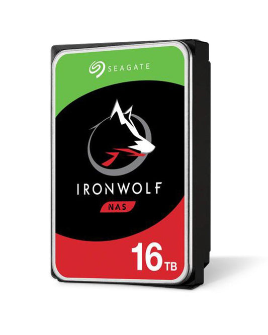 Seagate IronWolf NAS HDD 16TB 3.5" Internal SATA 6Gb/s, 7200 RPM, Cache 3 Year Wty