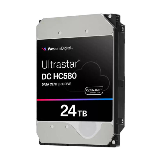 WD 24TB Ultrastar Enterprise 3.5" Hard Drive, SATA, 7200RPM, 512MB Cache, CMR, 5yr Wty - SOH Pricing Only