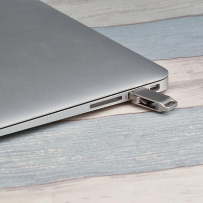 Shintaro 128GB Mini Dual Port Pocket Disk Drive - High-Speed Dual USB-C & USB-A, USB 3.0 Portable Storage