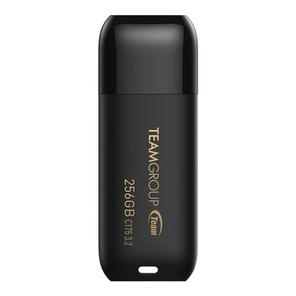 Team Group C175 USB 3.2 G1 Flash Drive 256GB, Read (Max) 100MB/s Black