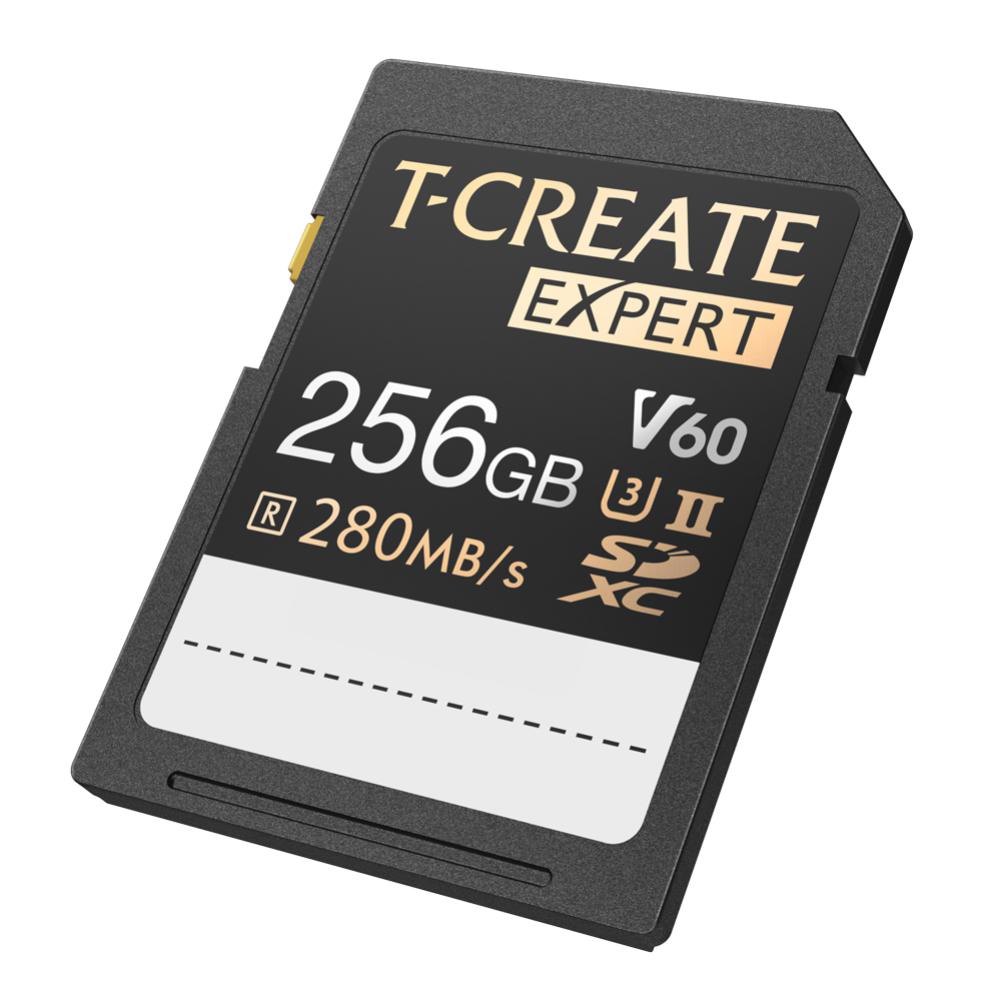 Team T-Create Expert 256GB SDXC, UHS-II, U3, V60, Memory Card