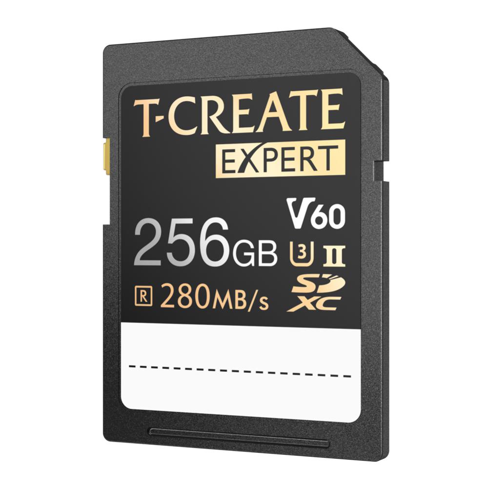 Team T-Create Expert 256GB SDXC, UHS-II, U3, V60, Memory Card