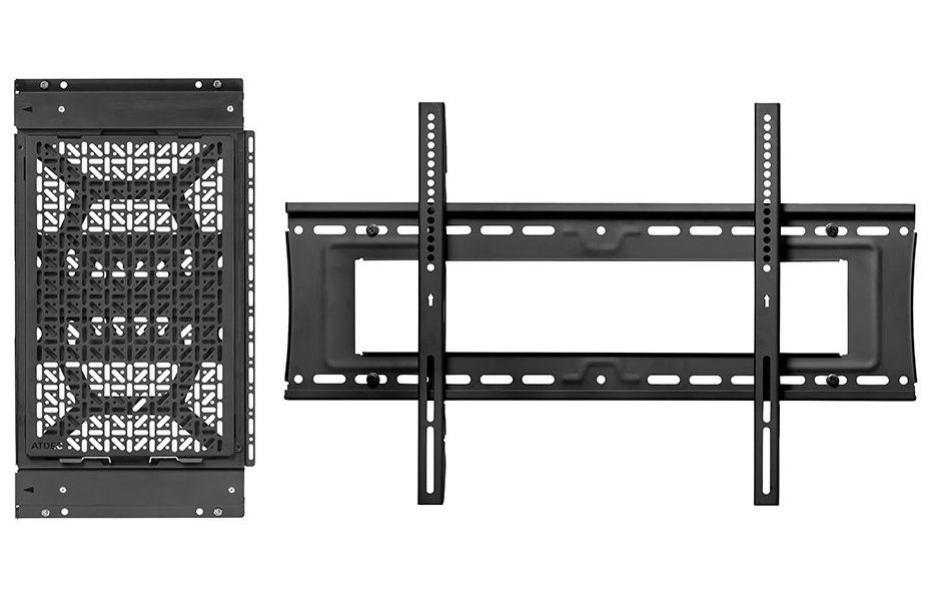 Atdec Media Device Storage Sliding Panel