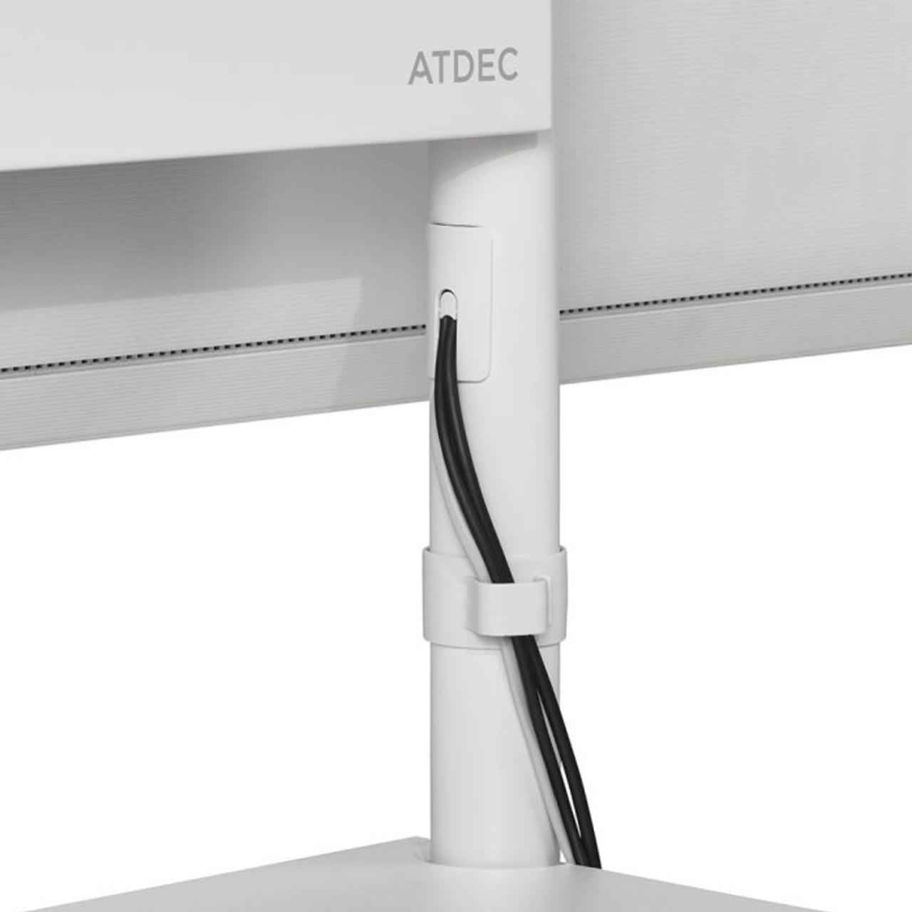 Atdec AD-TVC-70R Executive Mobile TV Cart with 90 degree rotation