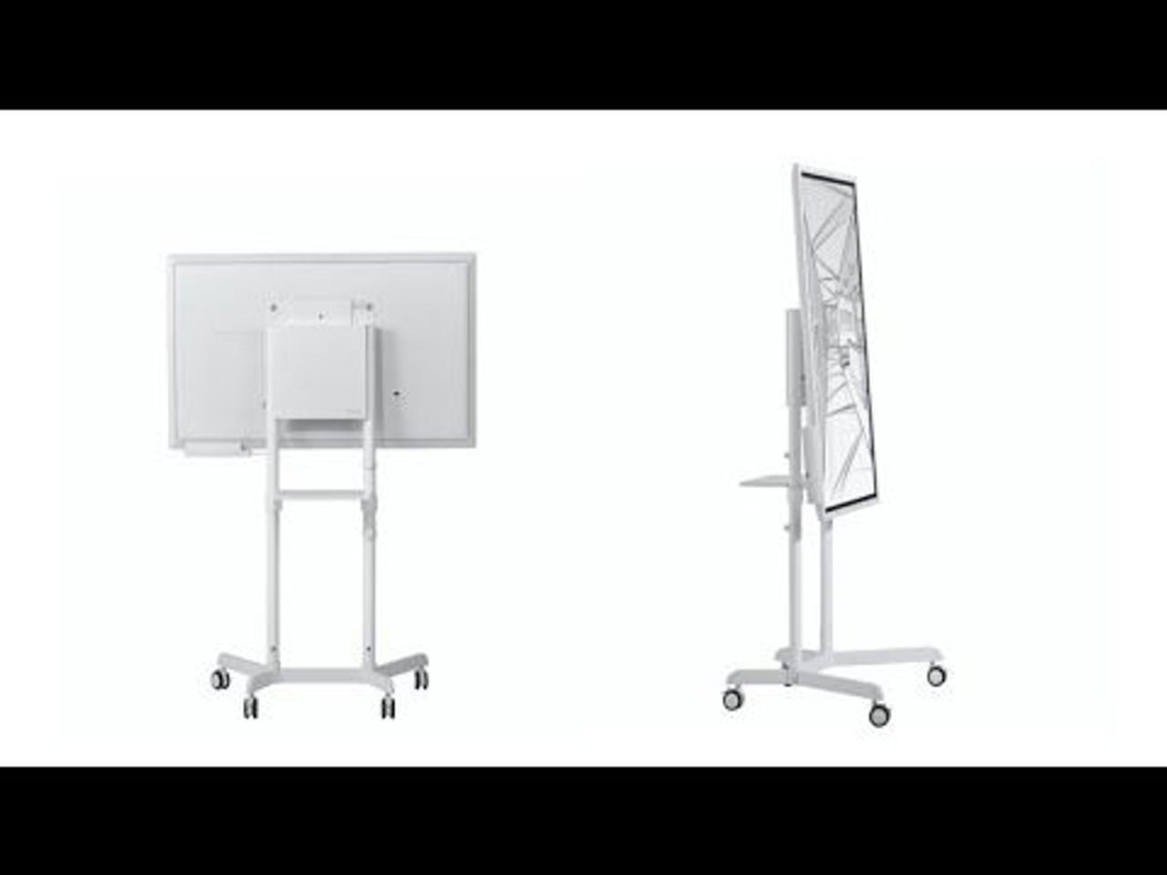 Atdec AD-TVC-70R Executive Mobile TV Cart with 90 degree rotation