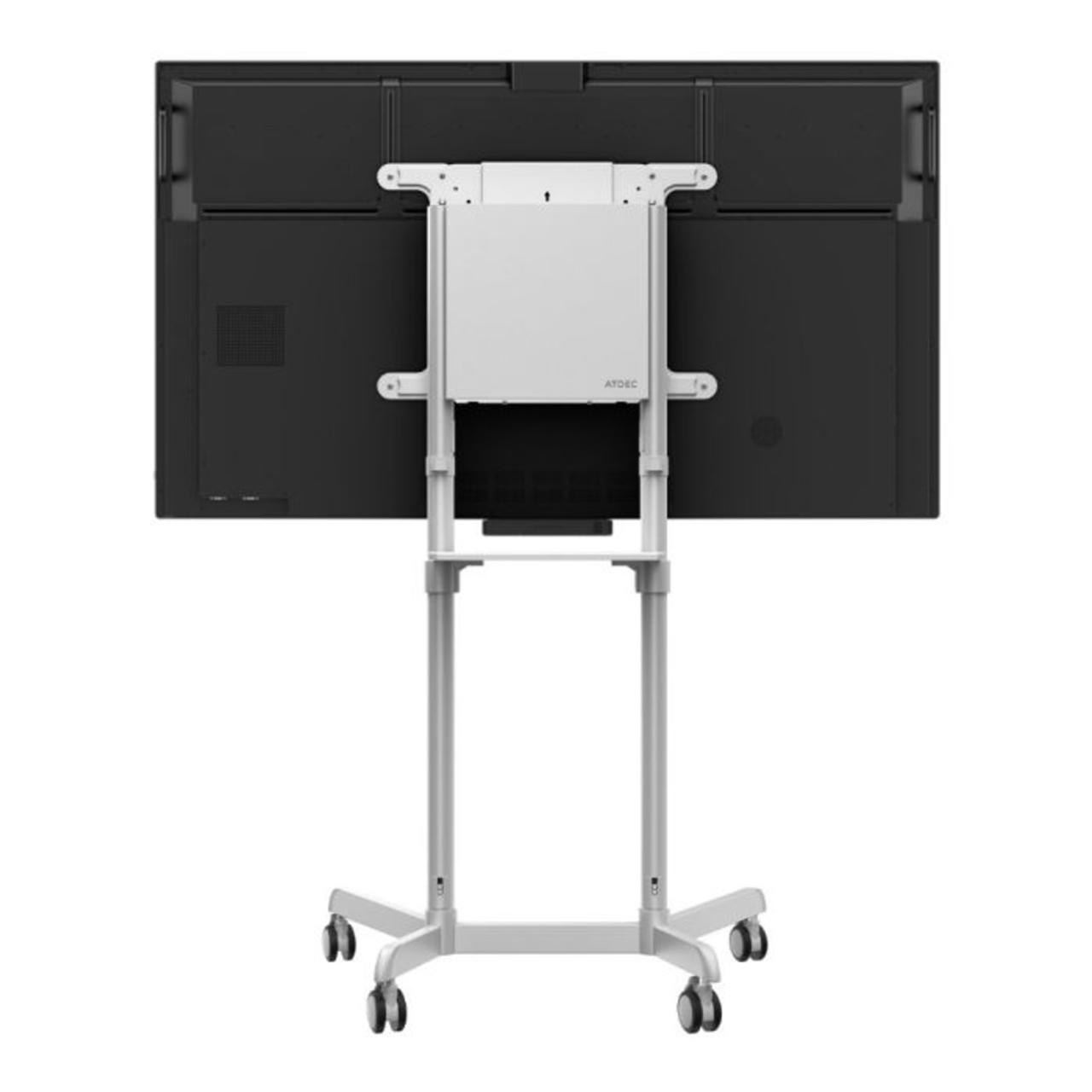 Atdec AD-TVC-70R Executive Mobile TV Cart with 90 degree rotation