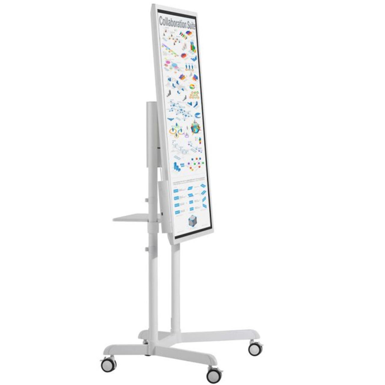 Atdec AD-TVC-70R Executive Mobile TV Cart with 90 degree rotation
