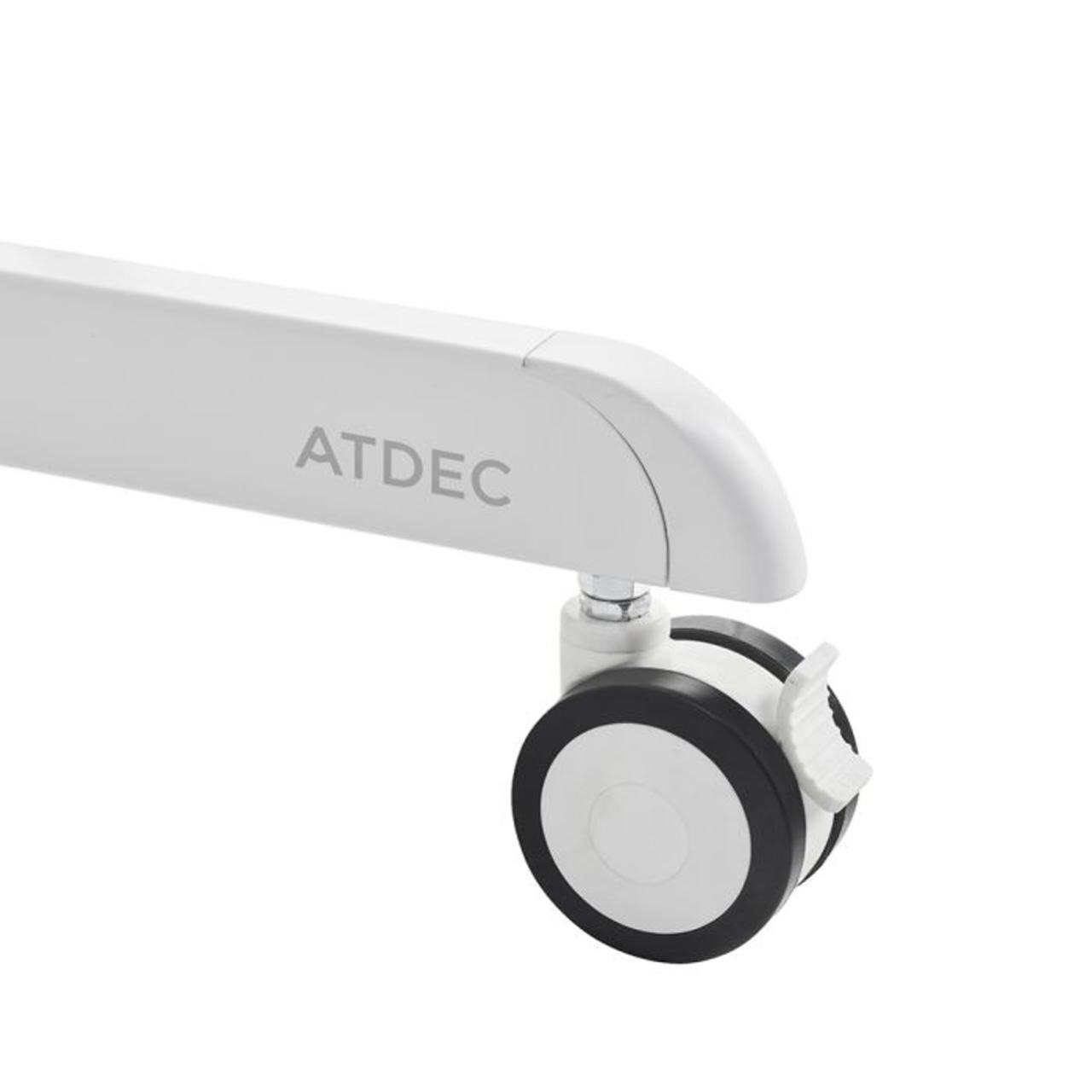 Atdec AD-TVC-70R Executive Mobile TV Cart with 90 degree rotation