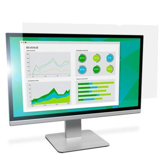 3M Anti Glare Filter for 24" Monitor with Adhesive Strips and Slide Mounts, 16:9