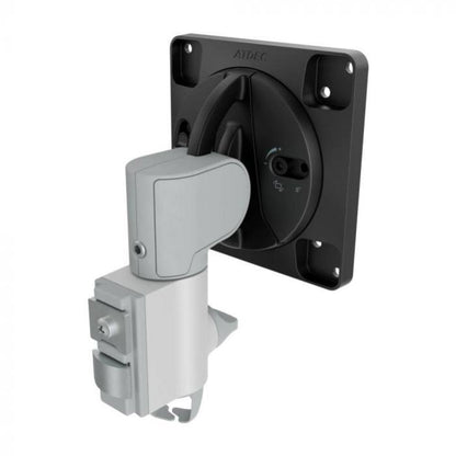 Atdec AWM-A13T 130mm Short Swing Monitor Arm, Adjustable Tilt and Pan, White