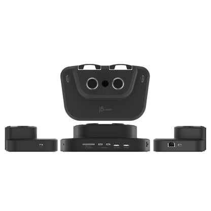 J5create JTSA302 Gas Dual-Monitor Mount with Docking Station