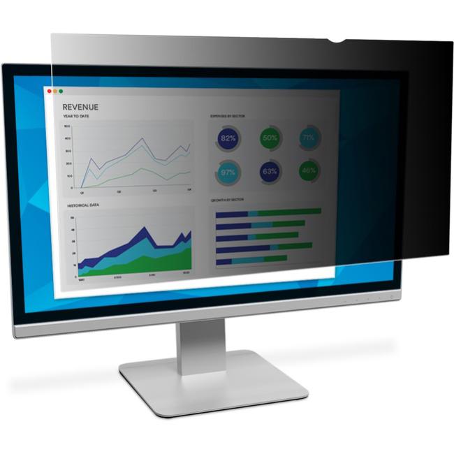 3M Privacy Filter for 34" Full Screen Monitor with Large Display Attachment, 21:9