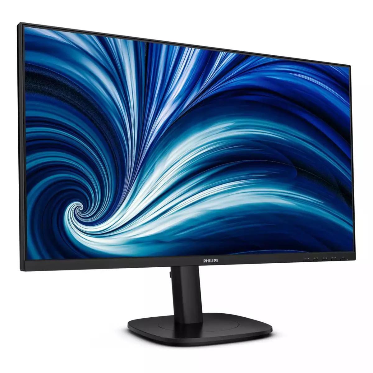 Philips 27B2N3500J 27" 16:9 QHD 2560x1440 IPS Business Monitor, 4ms, 120Hz, HDMI 2.0 x2, DP 1.2 x1, Audio-Out, Height, Pivot, Swivel, Tilt