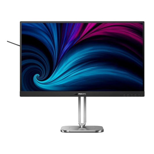Philips 27B2U4601 27" 16:9, QHD 2560 x 1440 IPS Business Monitor, 4ms, 120Hz, HDMI, DP, USB-C, Speaker, Height, Pivot, Swivel, Tilt, 4YR Warranty