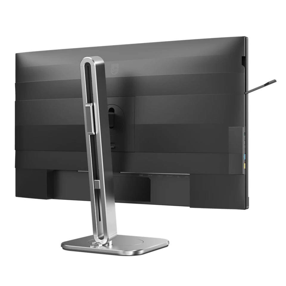 Philips 27B2U4601 27" 16:9, QHD 2560 x 1440 IPS Business Monitor, 4ms, 120Hz, HDMI, DP, USB-C, Speaker, Height, Pivot, Swivel, Tilt, 4YR Warranty