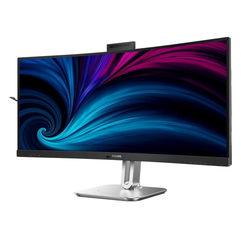 Philips 34B2U6603CH 34" 21:9, WQHD 3440 x 1440 VA Curved Business Monitor, 4ms, 120Hz, HDMI 2.0 x2, DP 1.4, Thunderbolt 4, 4 Year Warranty